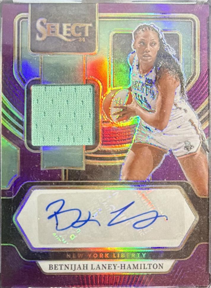 Betnijah Laney-Hamilton #AM-BL 2024 Panini Select WNBA Autographed Memorabilia