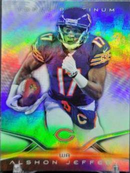 Alshon Jeffery #3 Football Cards 2014 Topps Platinum