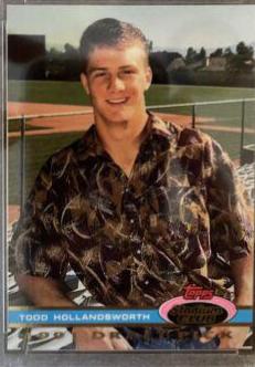 Todd Hollandsworth #85 1992 Stadium Club Skydome Baseball