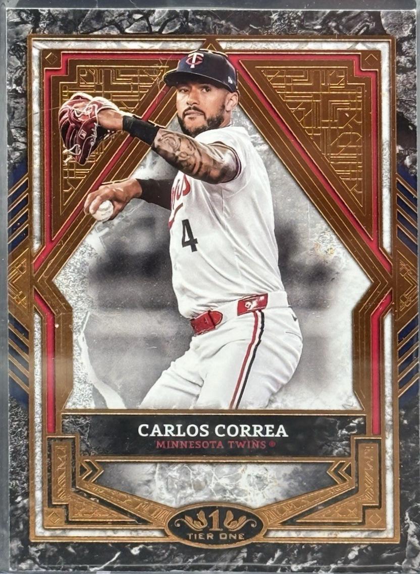 Carlos Correa #69 2025 Topps Tier One Baseball