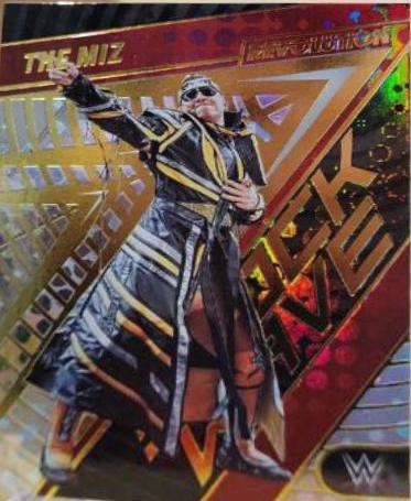 The Miz #6 Wrestling Cards 2023 Panini Revolution WWE Shock Wave