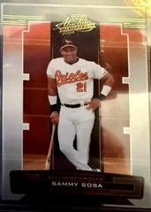 Sammy Sosa #67 Baseball Cards 2005 Playoff Absolute Memorabilia Prices