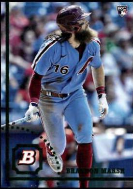 Brandon Marsh #56 Baseball Cards 2022 Bowman Heritage