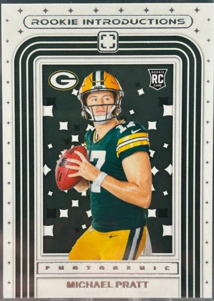 Michael Pratt #6 Football Cards 2024 Panini Photogenic Rookie Introductions