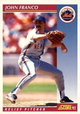 John Franco #605 Baseball Cards 1992 Score