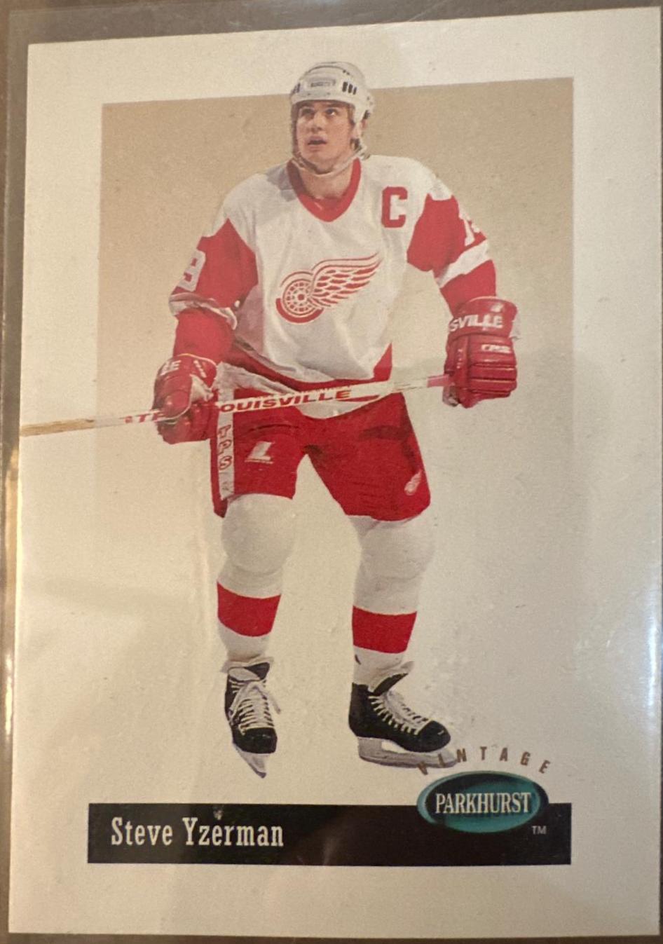 Steve Yzermam #V57 Hockey Cards 1994 Parkhurst Vintage