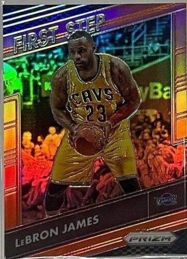 LeBron James [Orange Prizm] #6