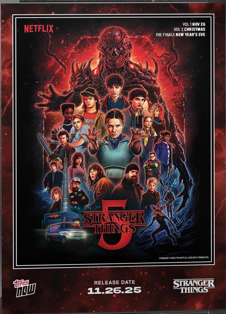 Stranger Things #STRA Prices | 2025 Topps Now | Baseball Cards