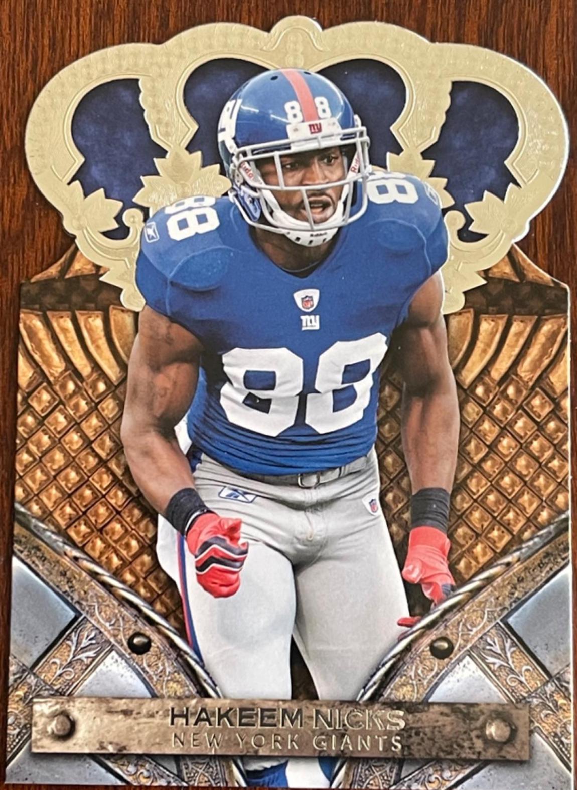 Hakeem Nicks #35 Football Cards 2011 Panini Crown Royale