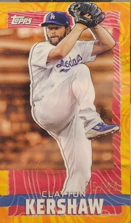 Clayton Kershaw #MRIP-CK 2023 Topps Rip Mini Card Baseball
