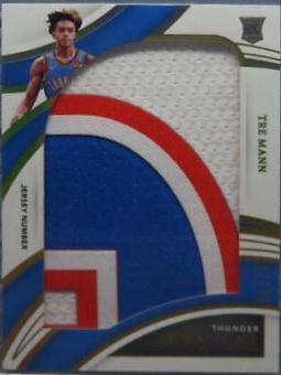Tre Mann [Patch Autograph Jersey Number] #109