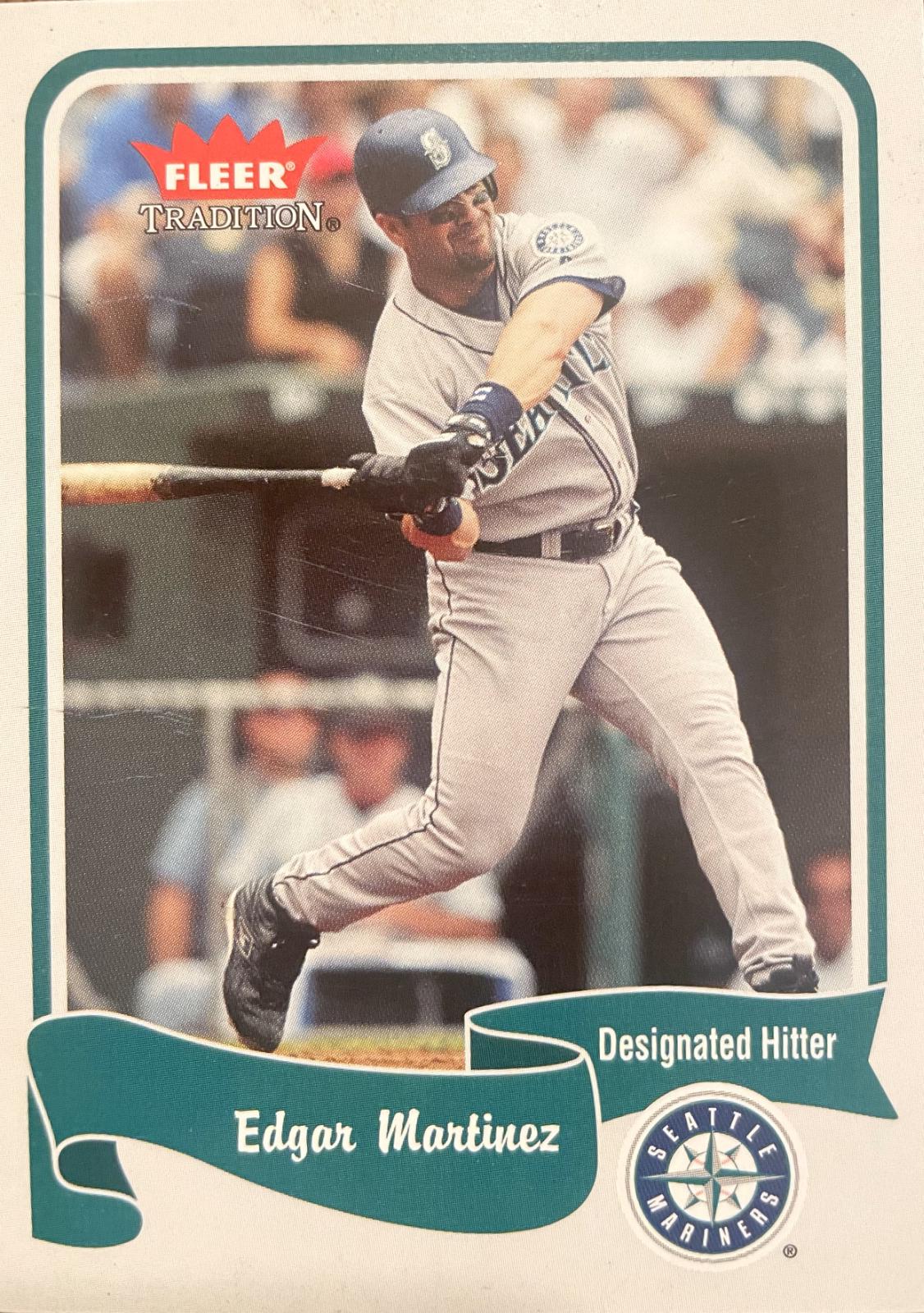Edgar Martinez #83 Baseball Cards 2004 Fleer Tradition