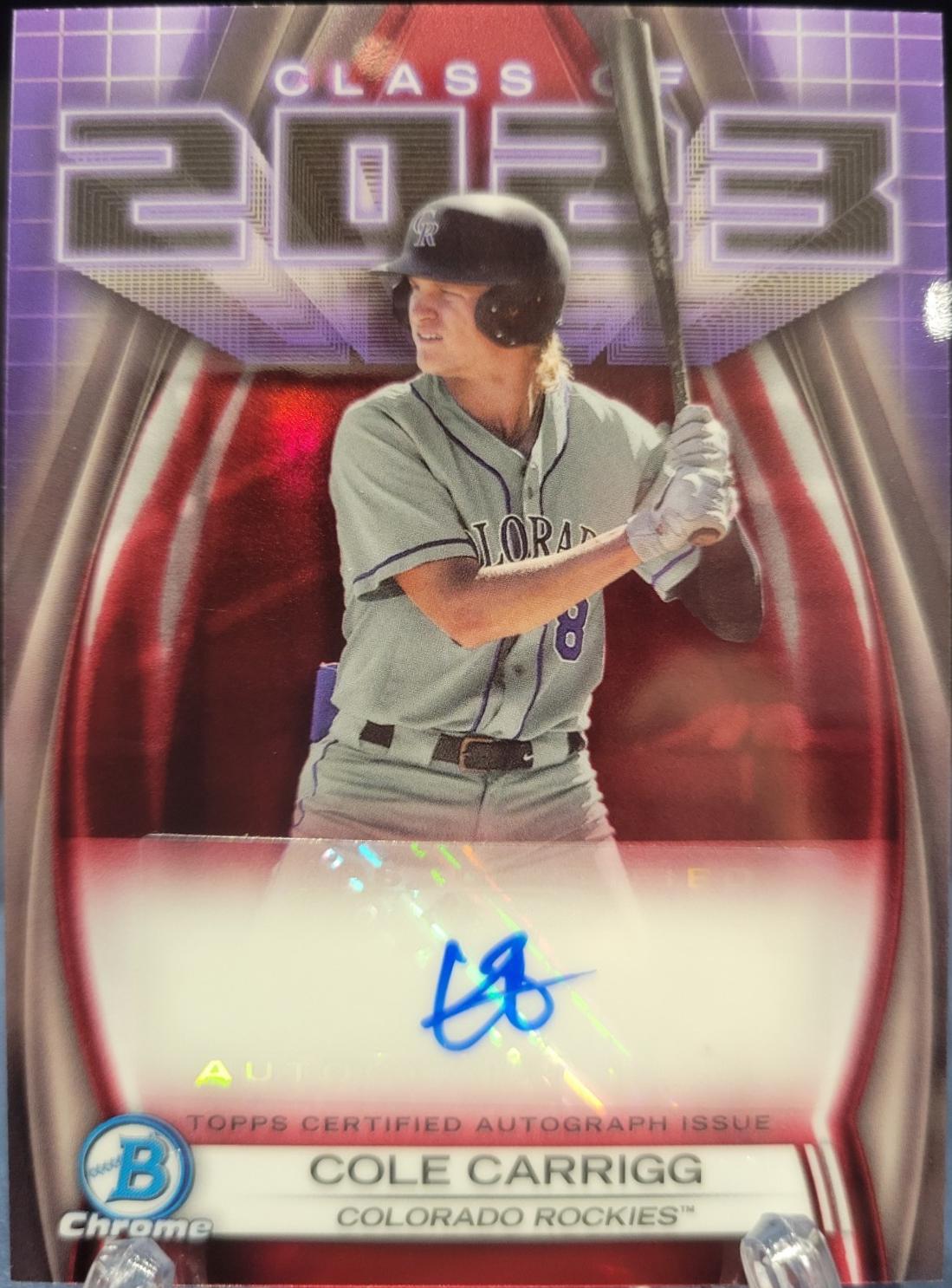 Cole Carrigg [Red] #23A-CC