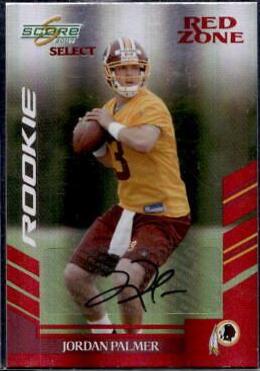 Jordan Palmer [Red Zone Autograph] #422