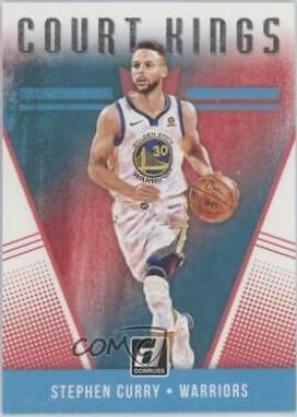 Stephen Curry #21 2018 Panini Donruss Court Kings Basketball