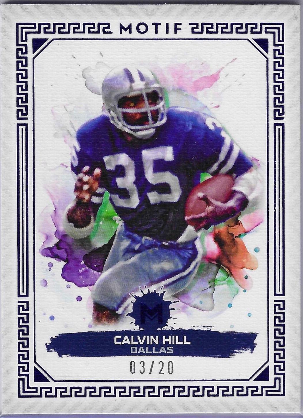 Calvin Hill #22 2023 Topps Motif Football