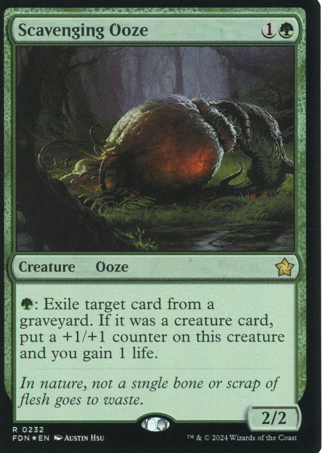 Scavenging Ooze [Foil] (Magic Foundations)