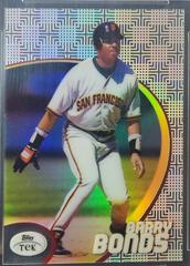 Barry Bonds [Pattern 40] #3 Baseball Cards 1998 Topps Tek Prices