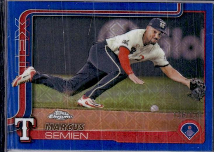Marcus Semien [Blue Refractor] #27