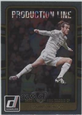 Gareth Bale #1 Soccer Cards 2016 Panini Donruss Production Line