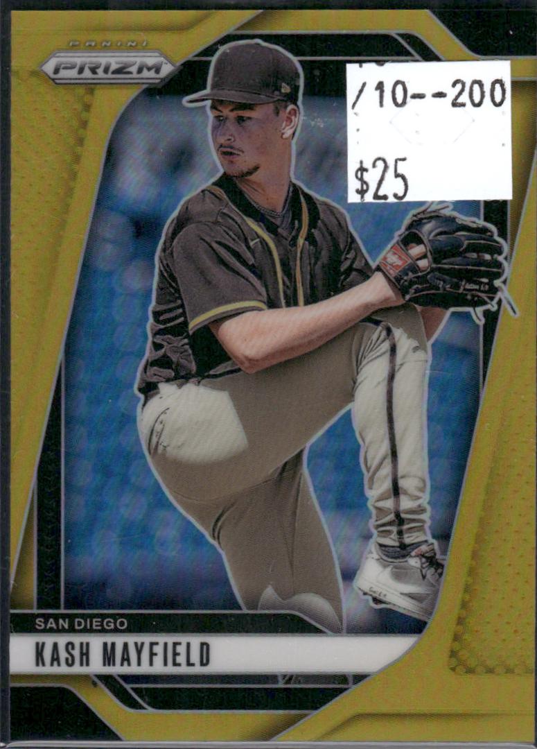 Kash Mayfield [Gold Prizm] #275