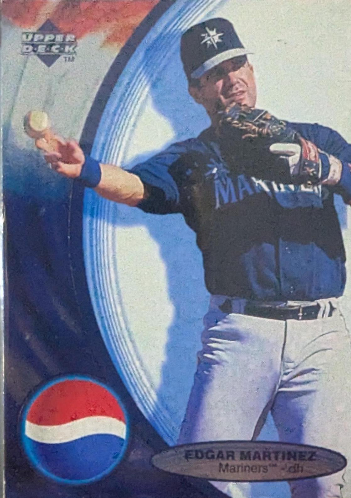 Edgar Martinez #PM-11 Baseball Cards 1998 Upper Deck Pepsi Mariners