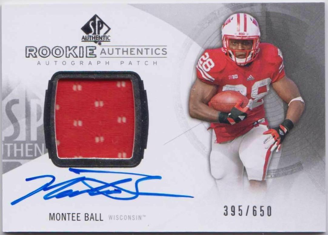 Montee Ball #164 2013 Sp Authentic Football