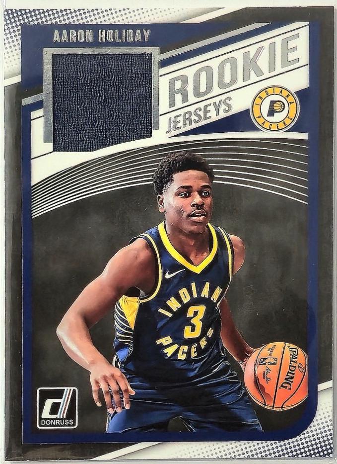 Aaron Holiday #RJ-AHD 2018-19 Donruss Basketball Rookie Jerseys