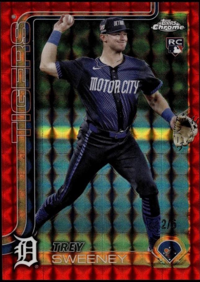 Trey Sweeney [Red Geometric] #6