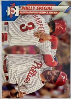 Bryce Harper, Rhys Hoskins [Blue] #446