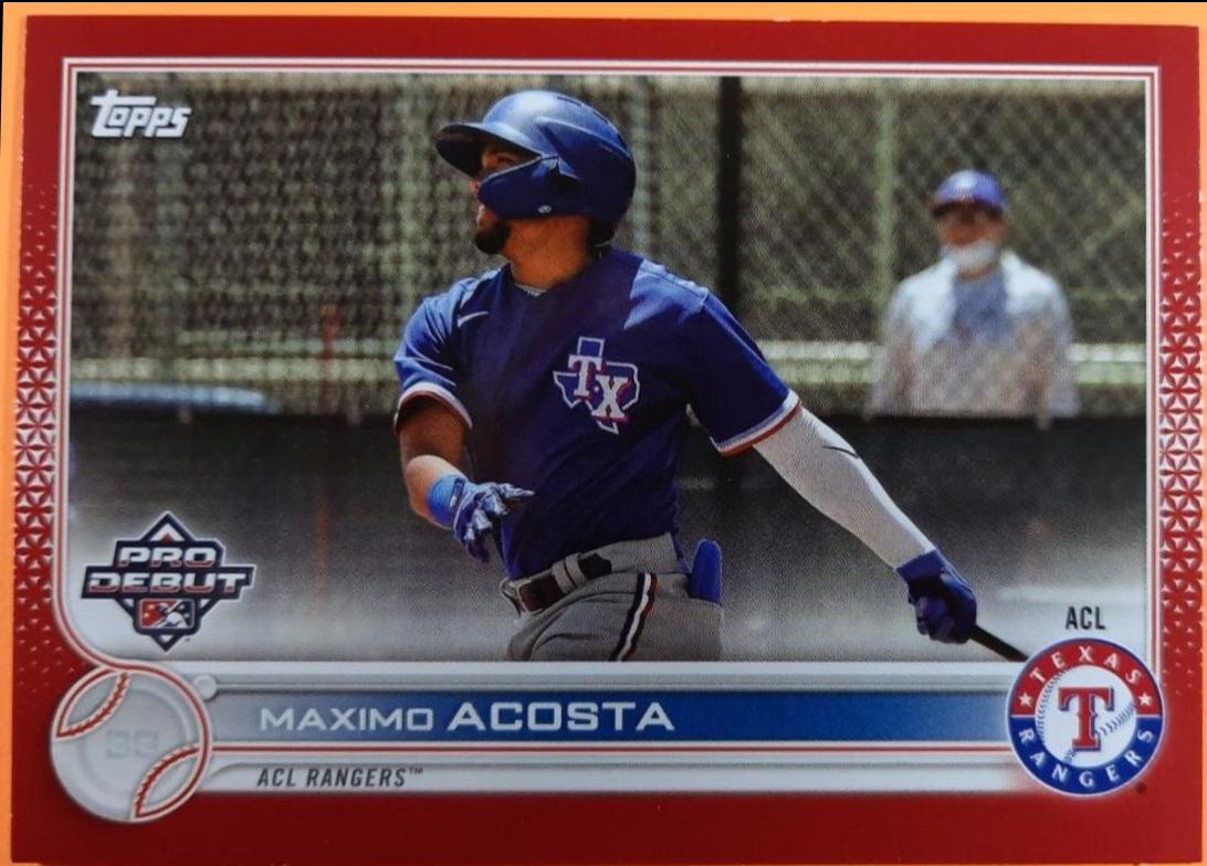 Maximo Acosta [Red] #PD-151