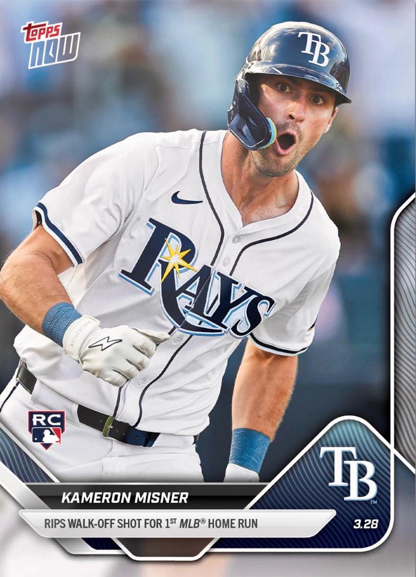 Kameron Misner #14 Baseball Cards 2025 Topps Now