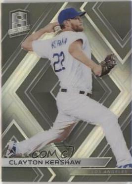 Clayton Kershaw #32 2018 Panini Chronicles Baseball Spectra