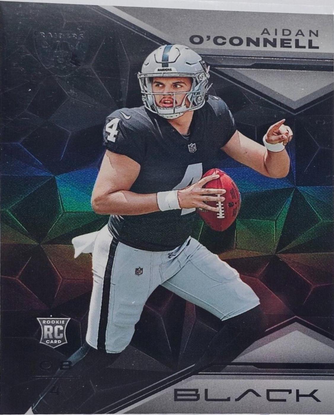 Aidan O'Connell #118 2023 Panini Black Football