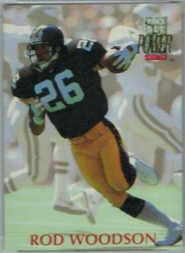 Rod Woodson #26 Football Cards 1992 Pro Set Power