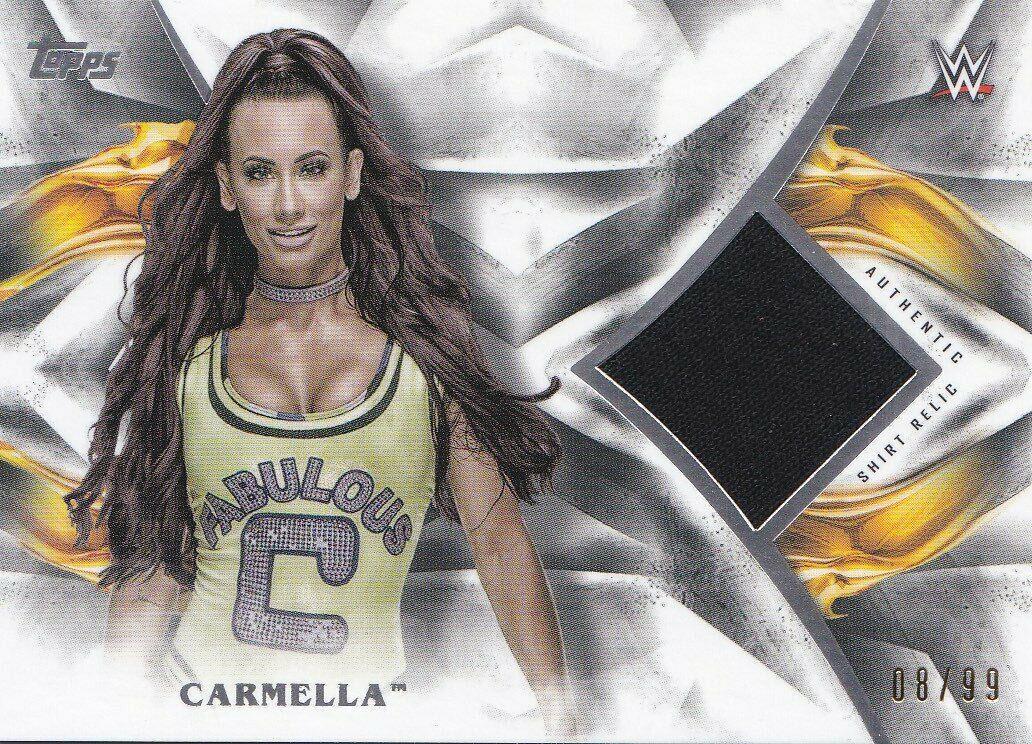Carmella #UR-CM Wrestling Cards 2019 Topps WWE Undisputed Relic