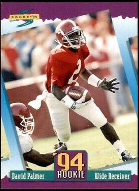 David Palmer #292 Football Cards 1994 Panini Score
