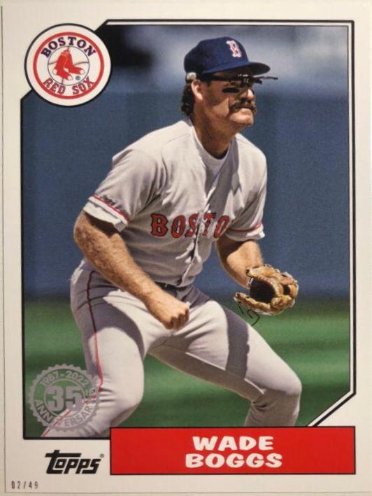 Wade Boggs [5x7] #T87-86
