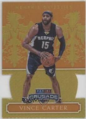 Vince Carter #34 Basketball Cards 2014 Panini Excalibur Crusade