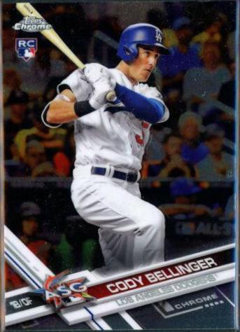 Cody Bellinger, RC #HMT81 Baseball Cards 2017 Topps Chrome Update
