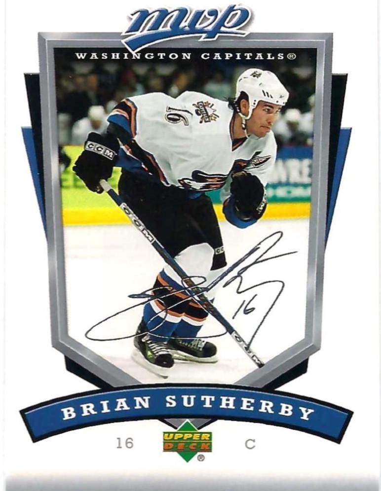 Brian Sutherby #290 2006 Upper Deck MVP Hockey
