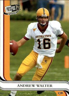 Andrew Walter #9 Football Cards 2005 Press Pass Se