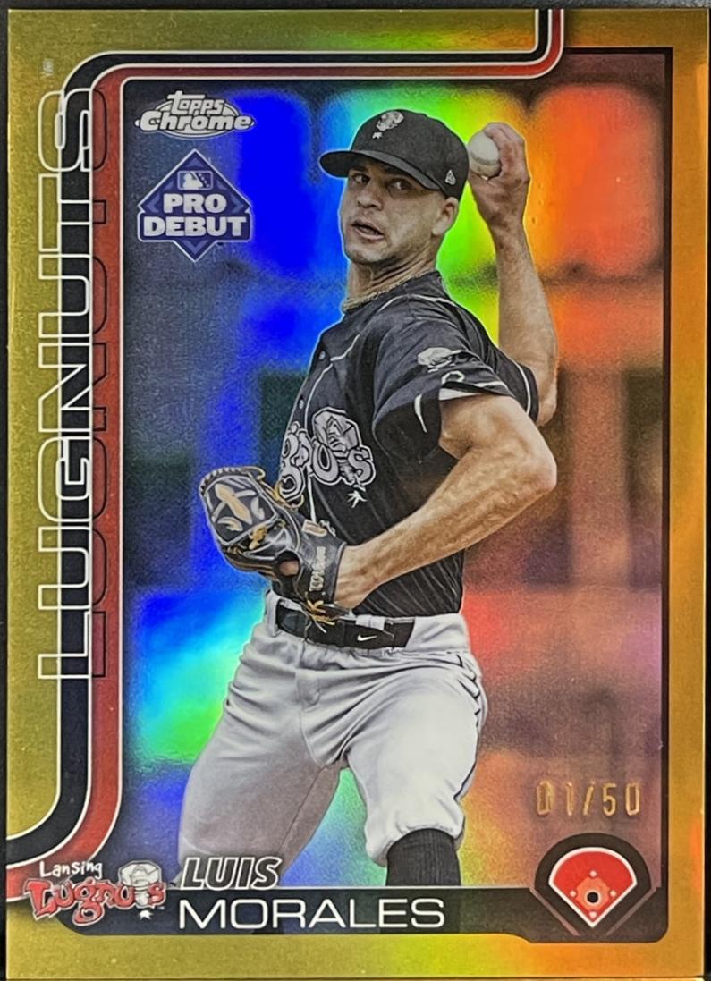 Luis Morales [Gold Refractor] #PDC-76