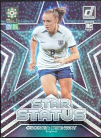 Georgia Stanway #6 Soccer Cards 2023 Donruss FIFA Women's World Cup Star Status