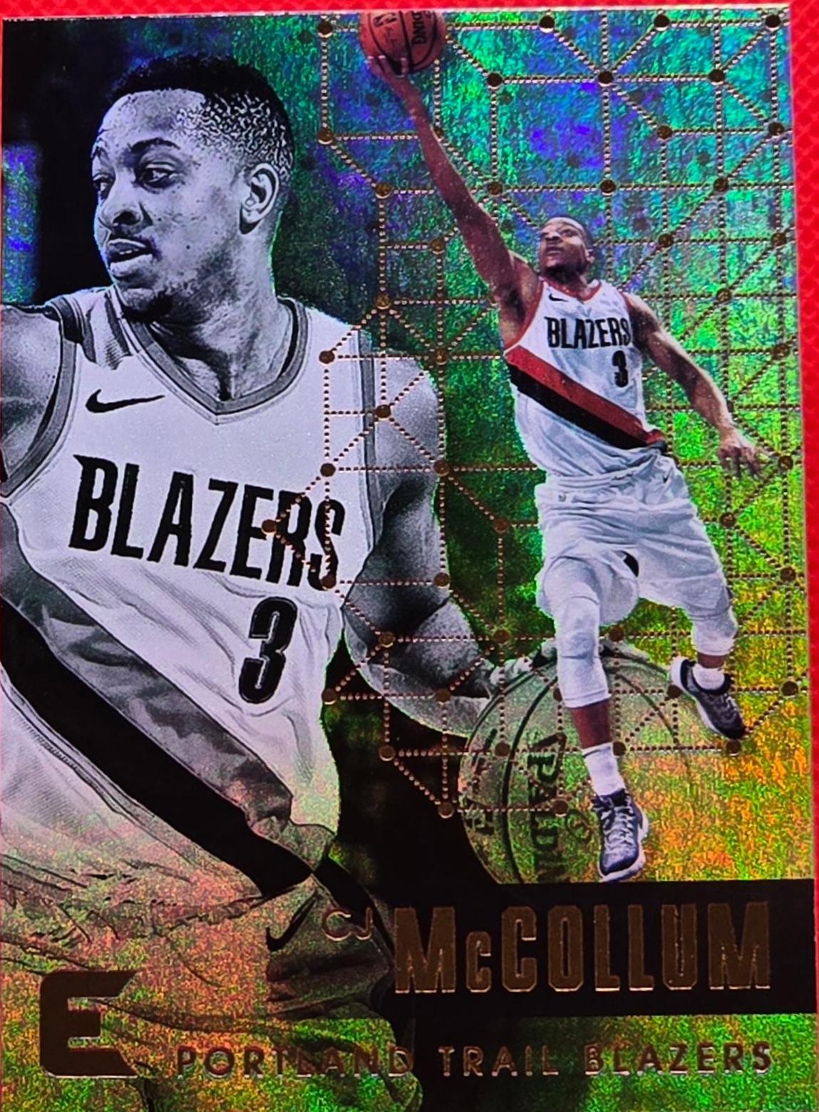 CJ McCollum #17 Basketball Cards 2017 Panini Essentials