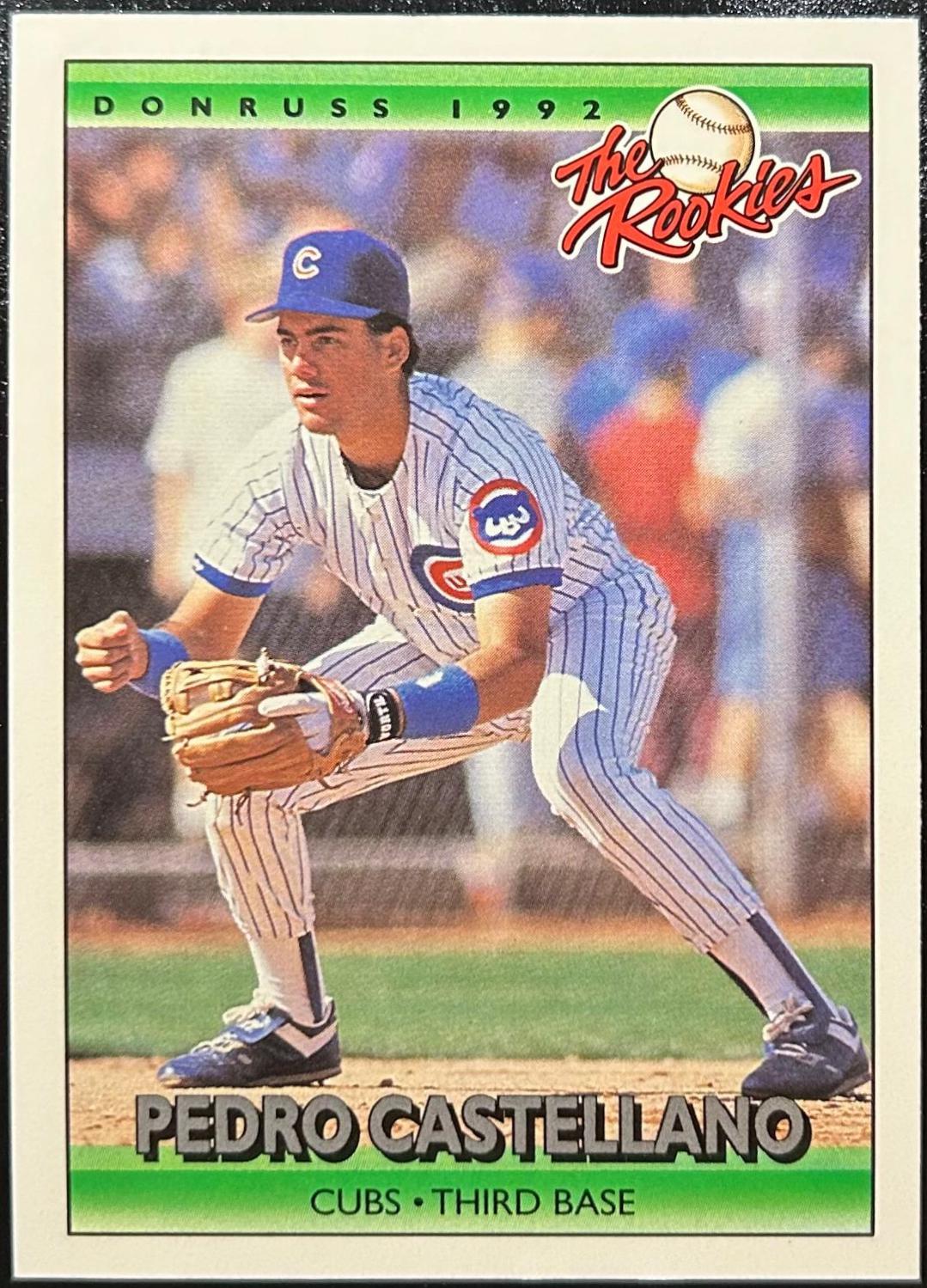 Pedro Castellano #22 Baseball Cards 1992 Panini Donruss Rookies