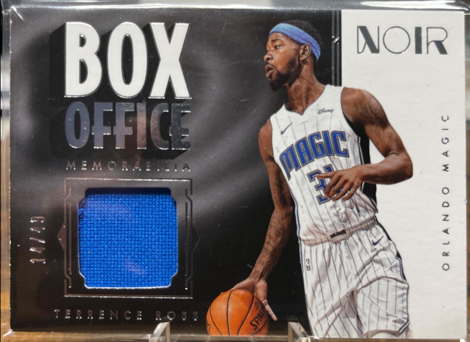 Terrence Ross #BO-TR Basketball Cards 2017 Panini Noir Box Office Memorabilia