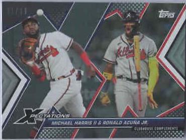 Michael Harris II, Ronald Acuna Jr. [Iridescent] #63