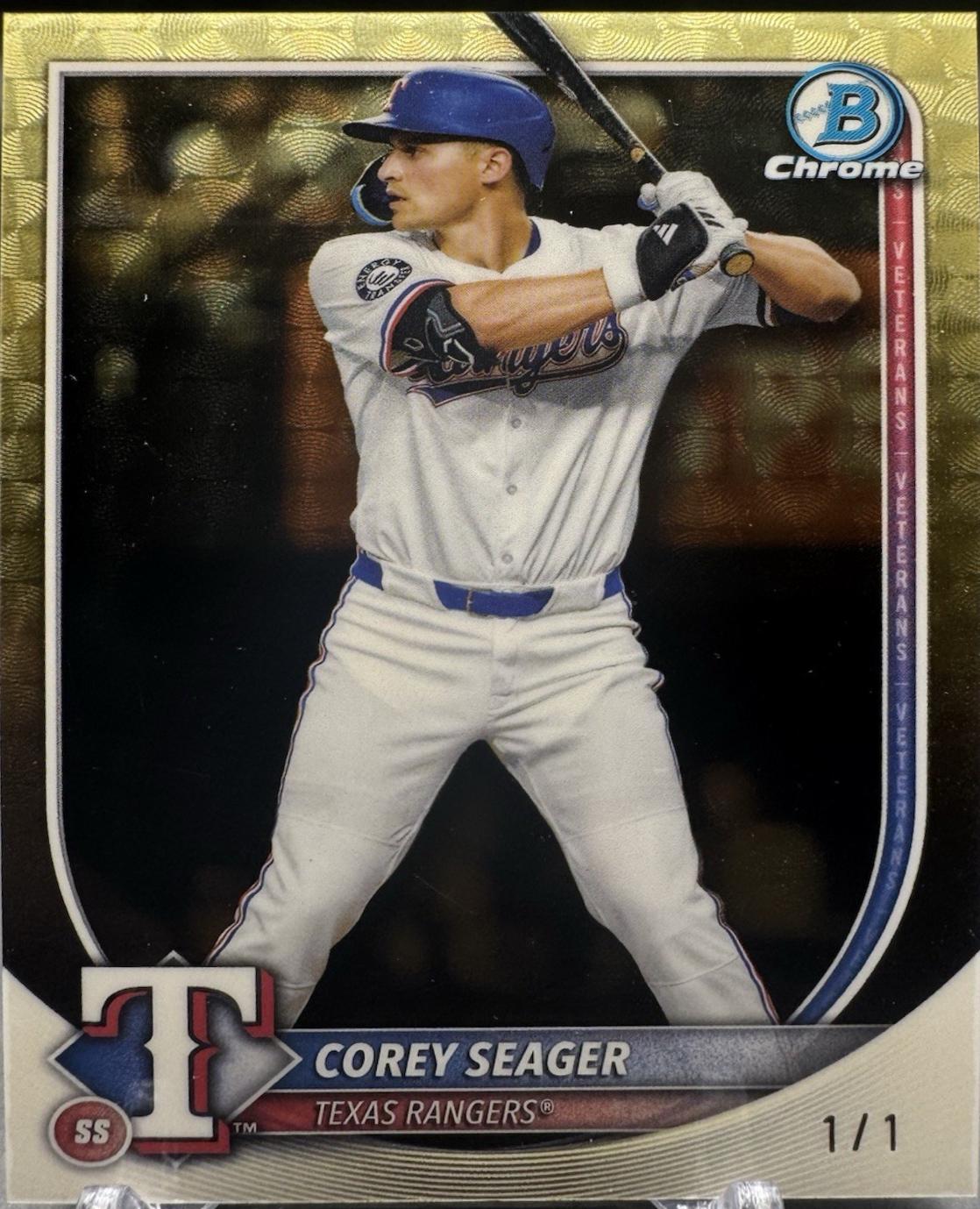 Corey Seager [Superfractor] #45 Prices | 2025 Bowman Chrome