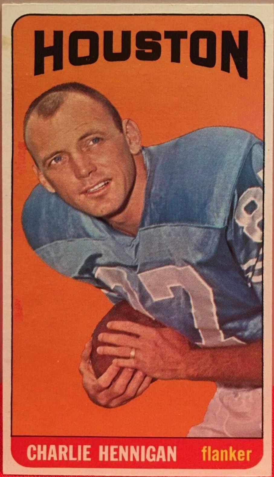 Charlie Hennigan #78 Football Cards 1965 Topps